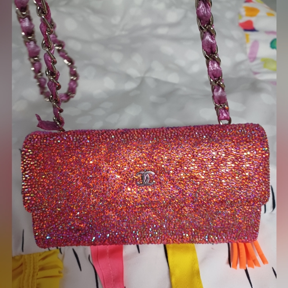 Authentic Chanel Wallet on Chain WOC